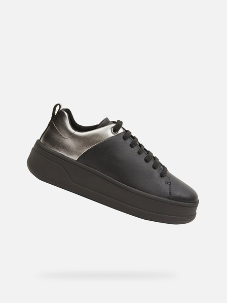 Geox Schwarz Damen Geox Spherica ECUB-2 Turnschuhe