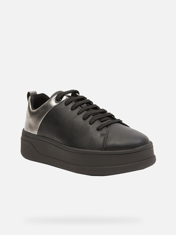 Geox Schwarz Damen Geox Spherica ECUB-2 Turnschuhe