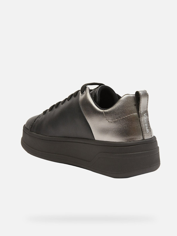 Geox Schwarz Damen Geox Spherica ECUB-2 Turnschuhe