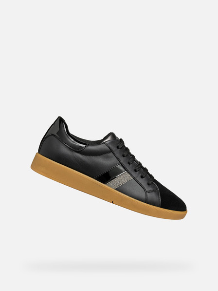 Geox Schwarze Frauen Geox Meleda Turnschuhe