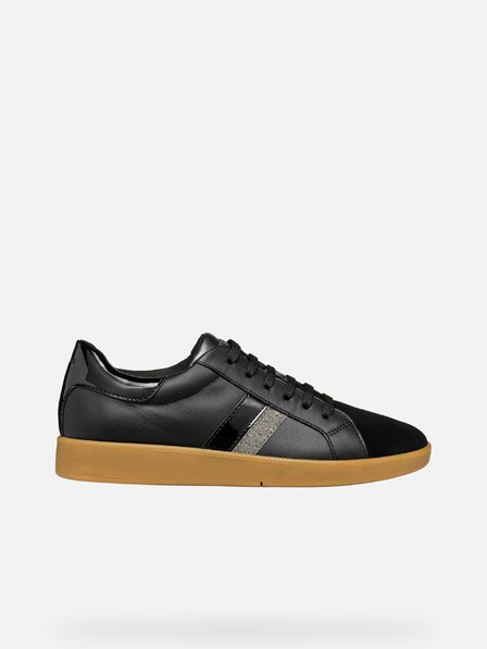 Geox Schwarze Frauen Geox Meleda Turnschuhe