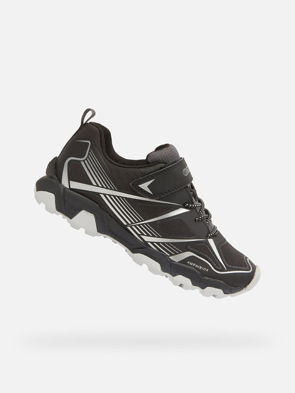 Geox Schwarz Jungen Geox Magnetar B Abx Turnschuhe