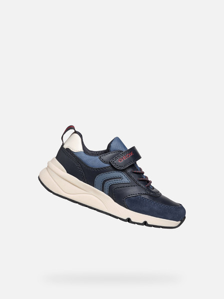 Geox Dunkelblaue Geox Rooner Boy Turnschuhe