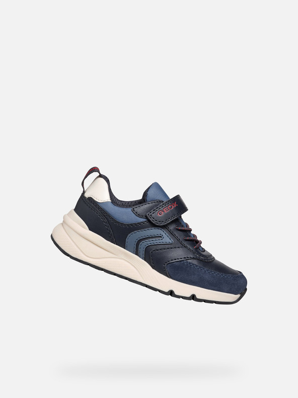 Geox Dunkelblaue Geox Rooner Boy Turnschuhe