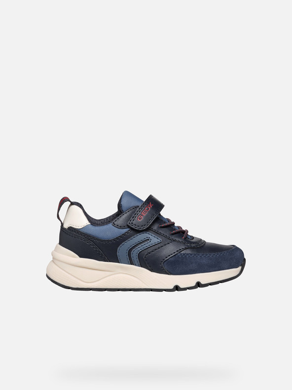 Geox Dunkelblaue Geox Rooner Boy Turnschuhe