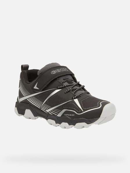 Geox Schwarz Jungen Geox Magnetar B Abx Turnschuhe