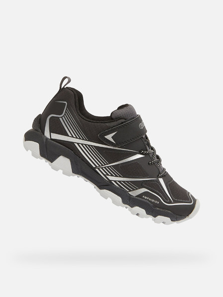 Geox Schwarz Jungen Geox Magnetar B Abx Turnschuhe