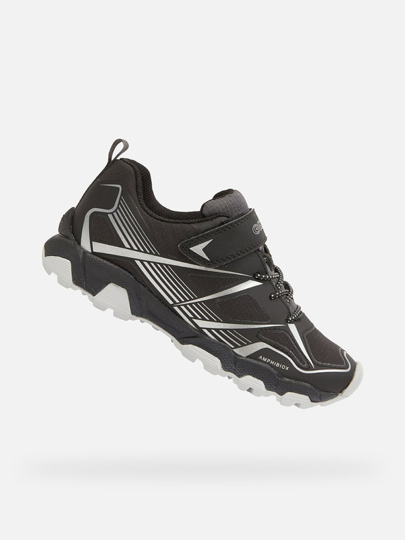 Geox Schwarz Jungen Geox Magnetar B Abx Turnschuhe