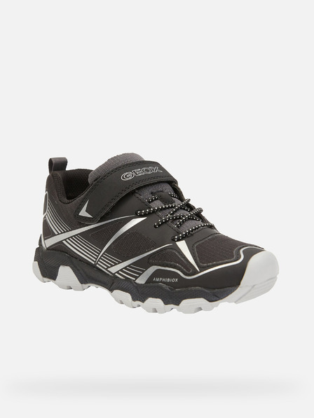 Geox Schwarz Jungen Geox Magnetar B Abx Turnschuhe