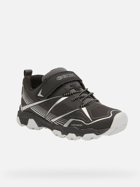 Geox Schwarz Jungen Geox Magnetar B Abx Turnschuhe