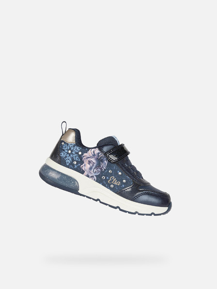 Geox Blaue Mädchen-Sneaker Geox Spaceclub