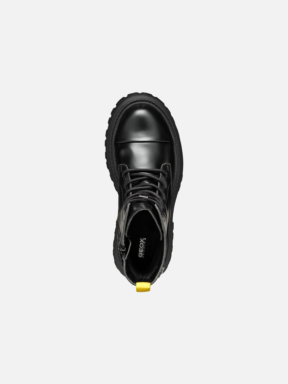 Geox Schwarze Geox Maquinnerns Girl Ankle Boots