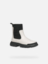 Geox Creme Mädchen Stiefelette Geox Junette Girl