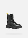 Geox Schwarze Geox Maquinnerns Girl Ankle Boots
