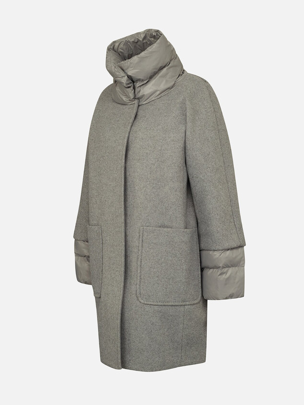 Geox Grauer Damenmantel Geox Diamanta