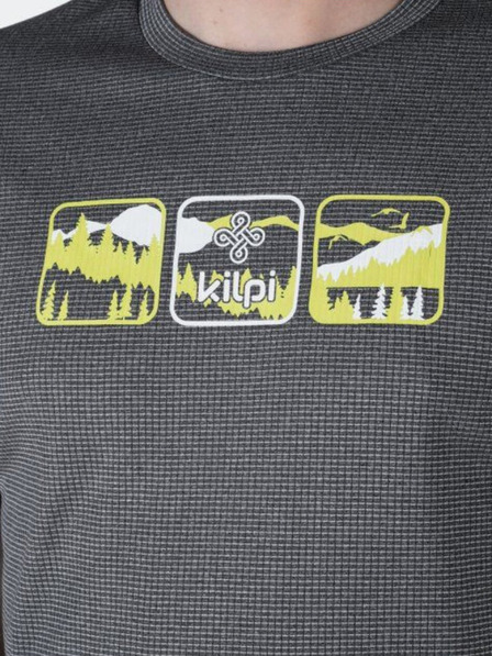 Kilpi Herren Outdoor T-Shirt Kilpi GIACINTO-M Dunkelgrau