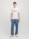 Jack & Jones Weißes Jack & Jones Aruba Herren T-Shirt