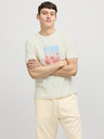 Jack & Jones Jack & Jones Aruba Herren T-Shirt Beige
