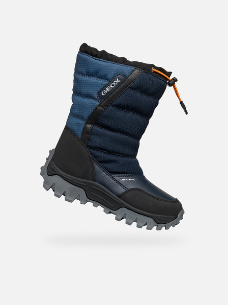 Geox Blue Boys Winter Shoes Geox Himalaya Abx