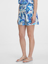 Orsay Hellblaue gemusterte Damen-Shorts ORSAY