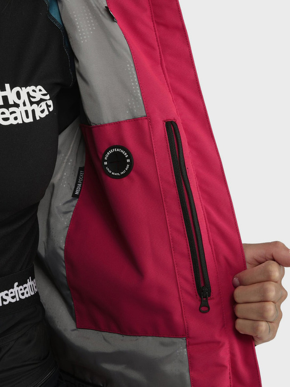 Horsefeathers Pola II Jacke - Himbeere Größe L HORSEFEATHERS