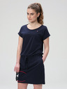 Loap Dunkelblaues Damen-Sommerkleid LOAP BLADANA