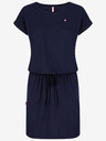 Loap Dunkelblaues Damen-Sommerkleid LOAP BLADANA
