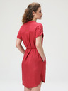 Loap Rotes Damen-Sommerkleid LOAP NELLA