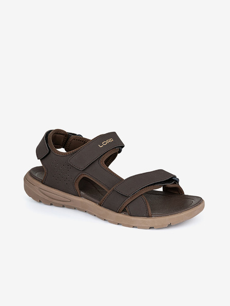Loap Dunkelbraune Herrensandalen LOAP WOTEN