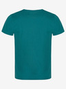 Loap Petrolfarbenes Herren-T-Shirt mit Aufdruck LOAP BENUL