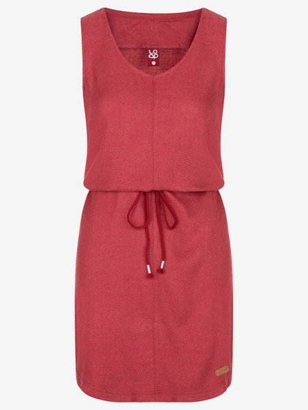 Loap Rotes Sommerkleid für Frauen LOAP NECLA