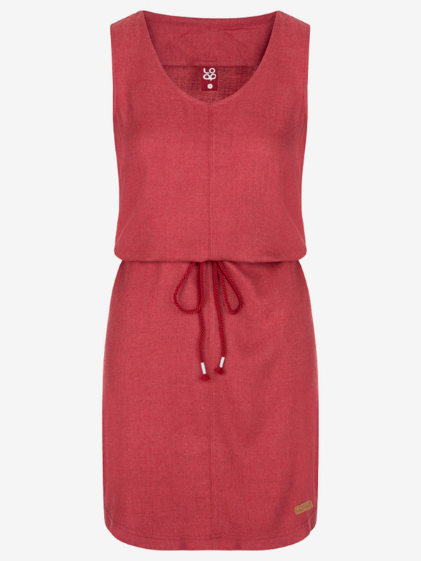 Loap Rotes Sommerkleid für Frauen LOAP NECLA