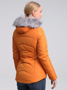 Loap Orangefarbene Damen-Winterjacke LOAP TATAFA