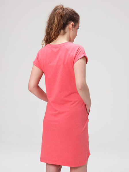Loap Damen-Kleid LOAP EDGY Rosa