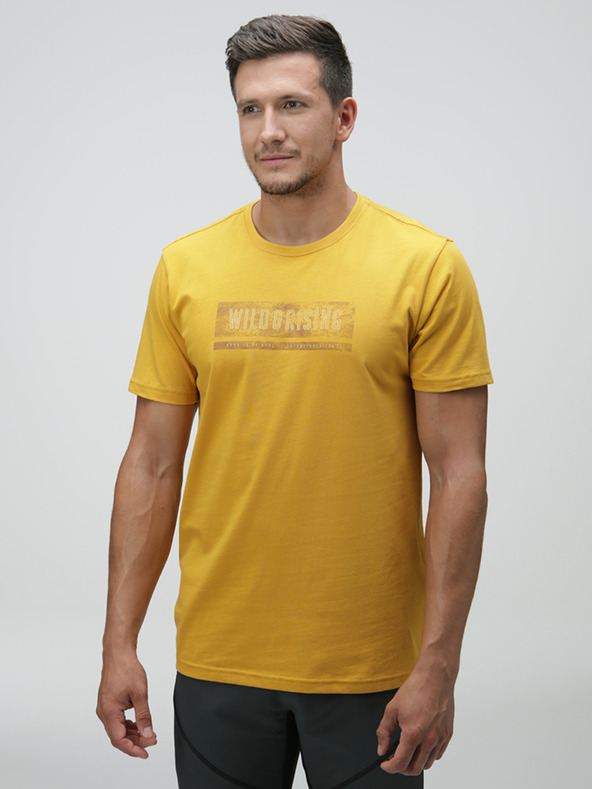 Loap Gelbes Herren-T-Shirt LOAP Brelom