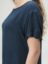 Loap Dunkelblaues Damen-Kleid LOAP Nebraska