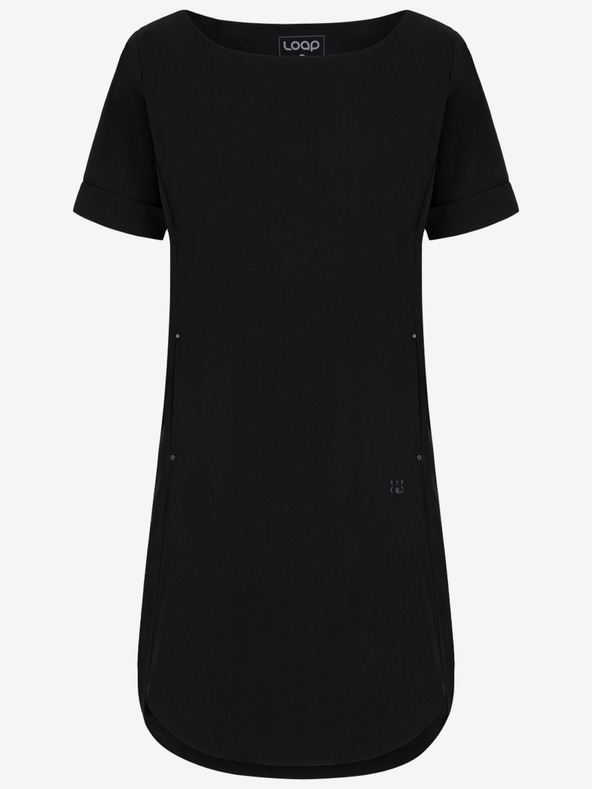 Loap Schwarzes Damen-Kleid LOAP Ubakala