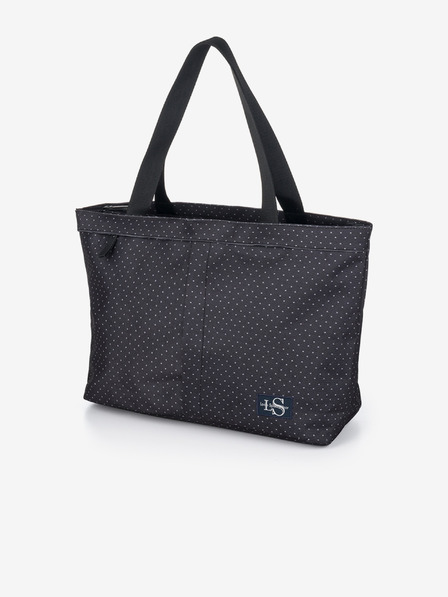 Loap Schwarze Damentasche mit Tupfen LOAP ARTANA