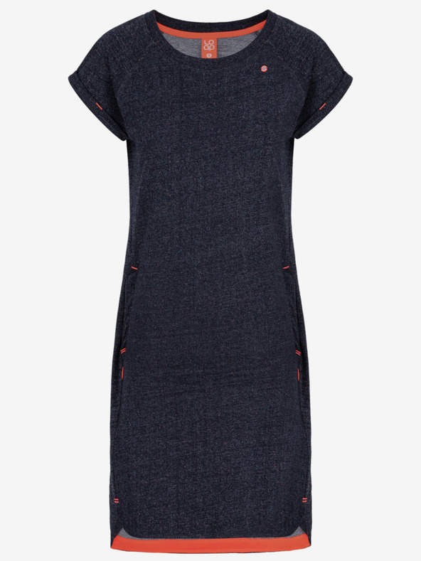 Loap Dunkelblaues Damen-Kleid von LOAP Edgy