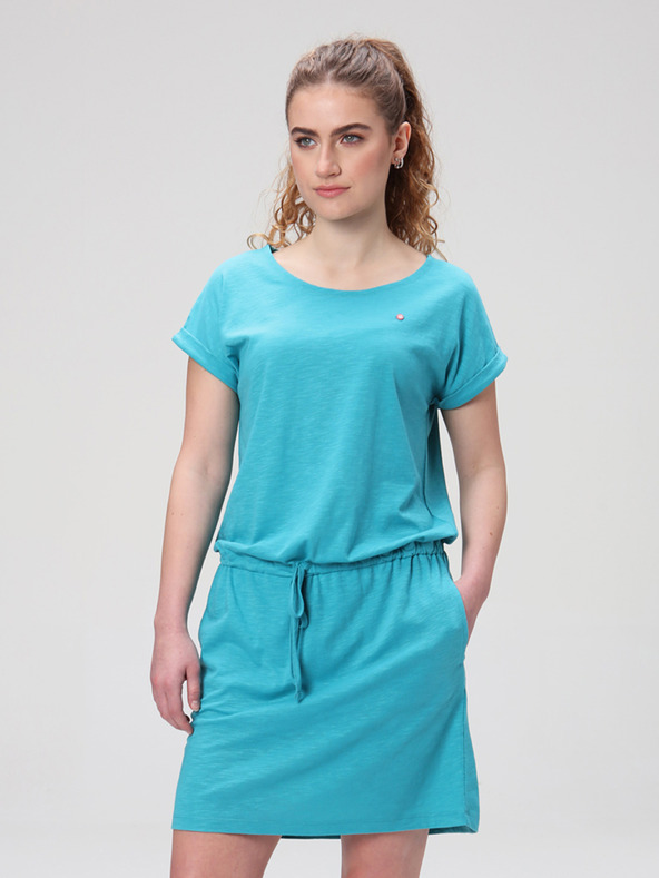 Loap Blaues Damen-Kleid LOAP Bladana