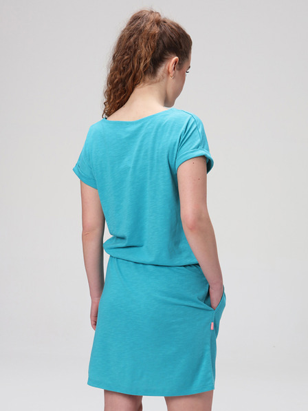 Loap Blaues Damen-Kleid LOAP Bladana