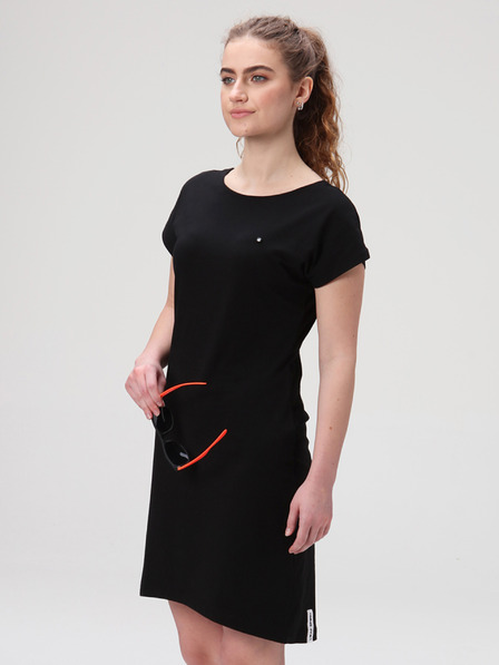 Loap Schwarzes Damen-Kleid LOAP Abnera