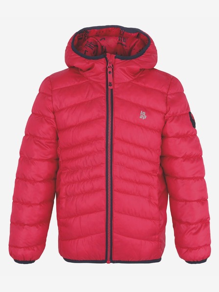 Loap Dunkelrosa Mädchen-Wintersteppjacke LOAP Intermo
