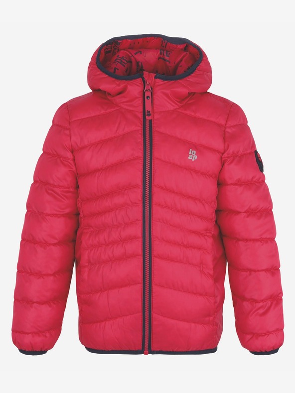 Loap Dunkelrosa Mädchen-Wintersteppjacke LOAP Intermo