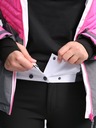 Loap Graue und rosa Damen-Skijacke LOAP ORINNA