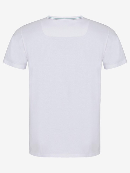 Loap Weißes Herren-T-Shirt mit LOAP ALPRON
