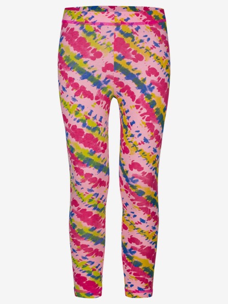 Loap Dunkelrosa gemusterte Leggings für Mädchen LOAP BYKALA