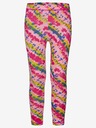 Loap Dunkelrosa gemusterte Leggings für Mädchen LOAP BYKALA