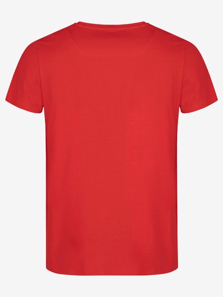 Loap Rotes Herren-T-Shirt mit LOAP BOLTON-Aufdruck