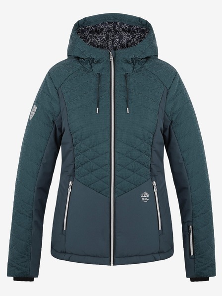 Loap Petrolfarbene Damen-Skijacke LOAP OKILARA